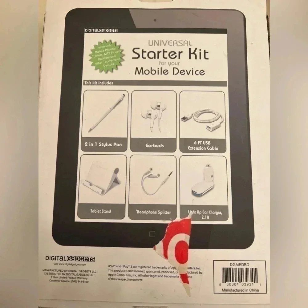 Universal Starter Kit for Mobile Devices…Brand New in Box - Picture 2 of 2